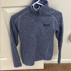 Patagonia purplish Better Sweater Quarter-Zip Fleece Pullover